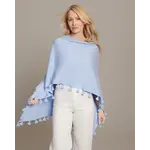 Cotton Cashmere Tassel Trim Topper