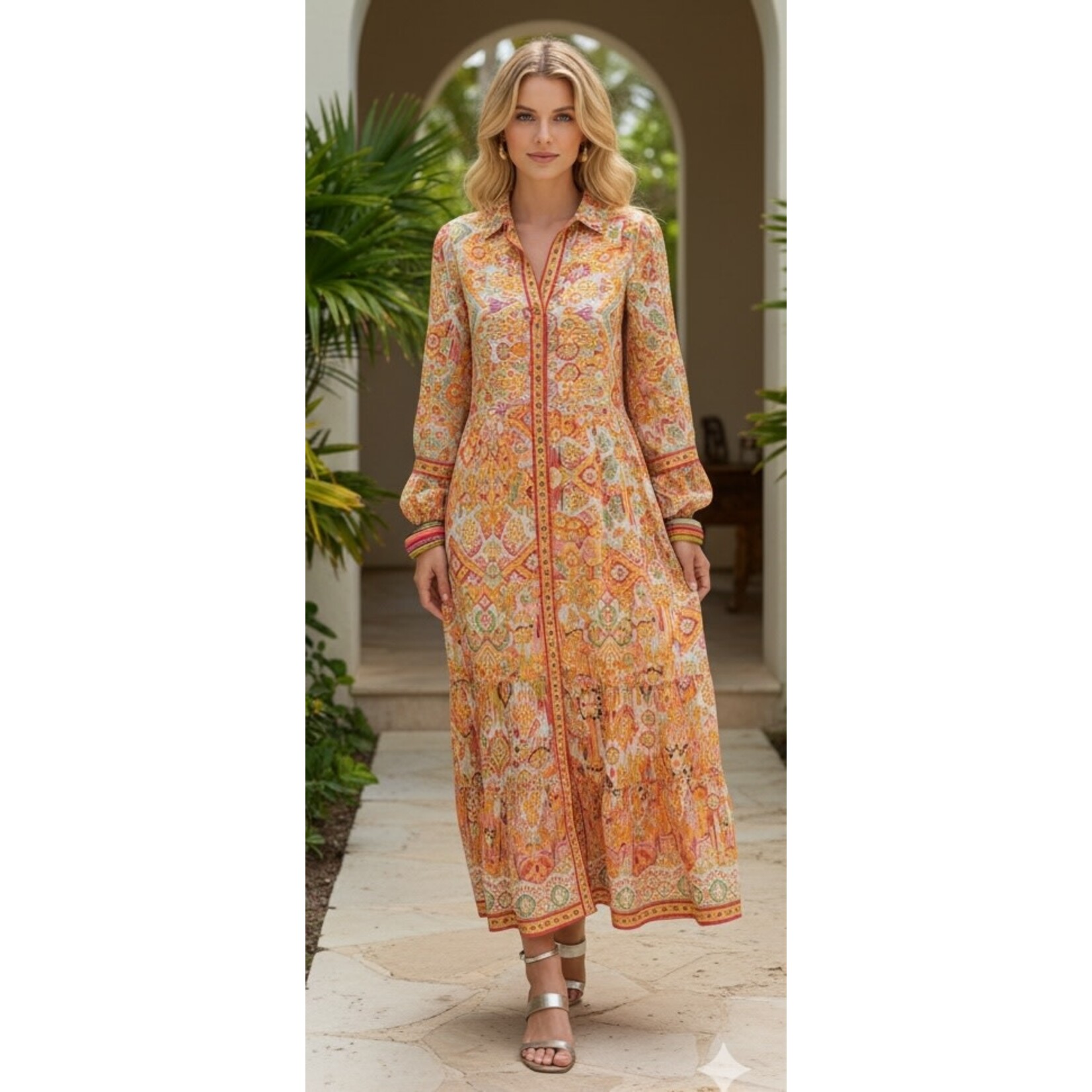 I15S2024-IKAT1  Maxi Dress