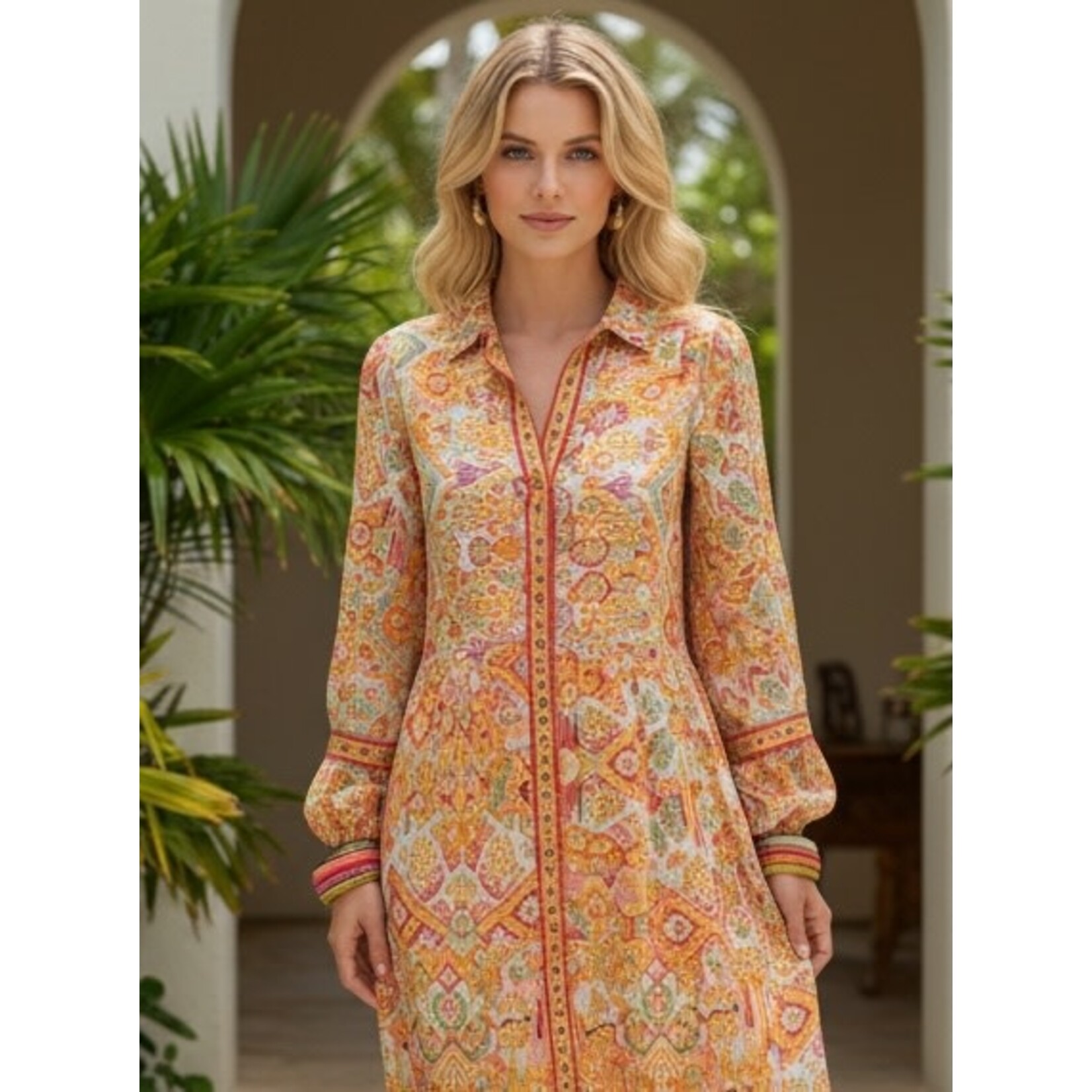 I15S2024-IKAT1  Maxi Dress