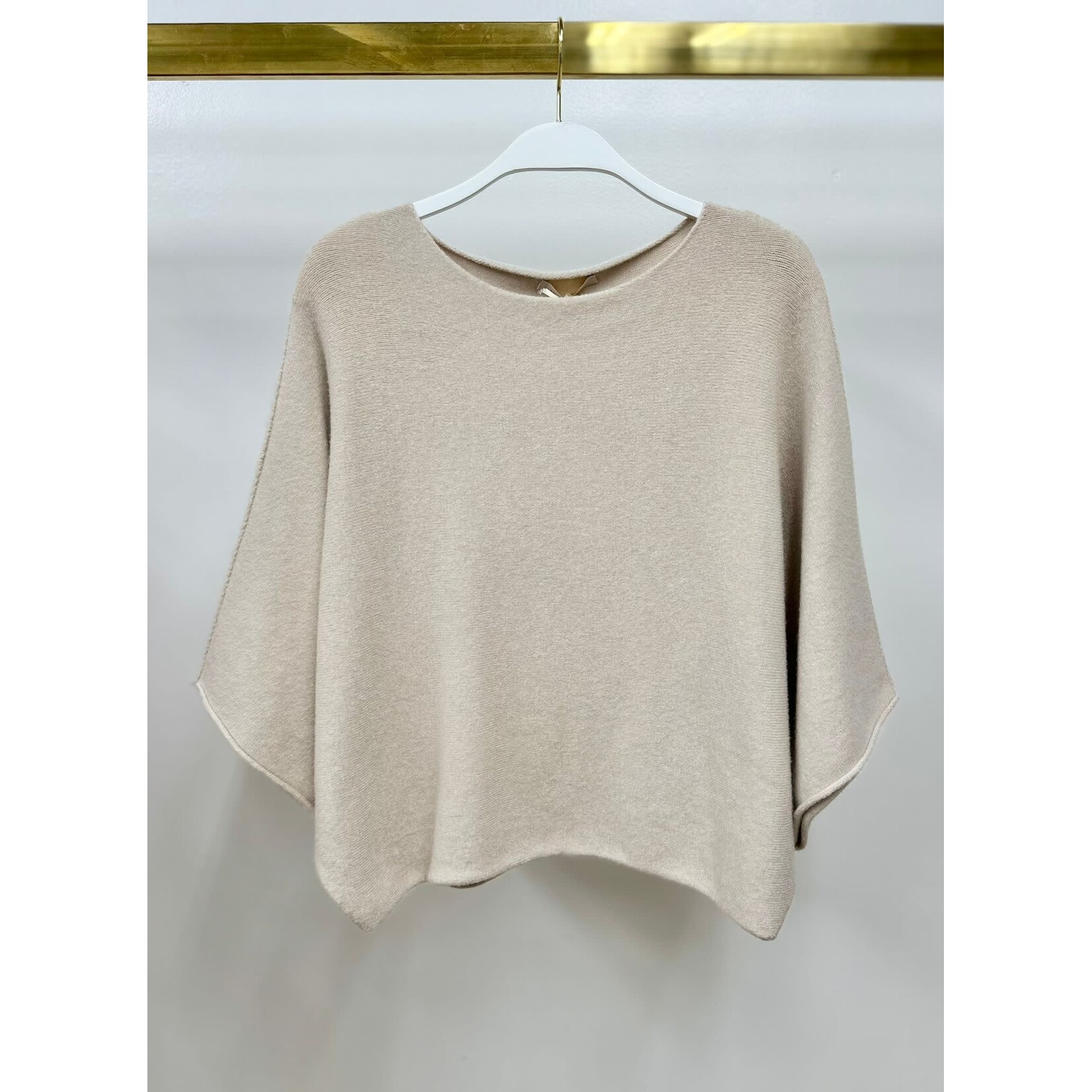 Batwing Slv. Knit Top