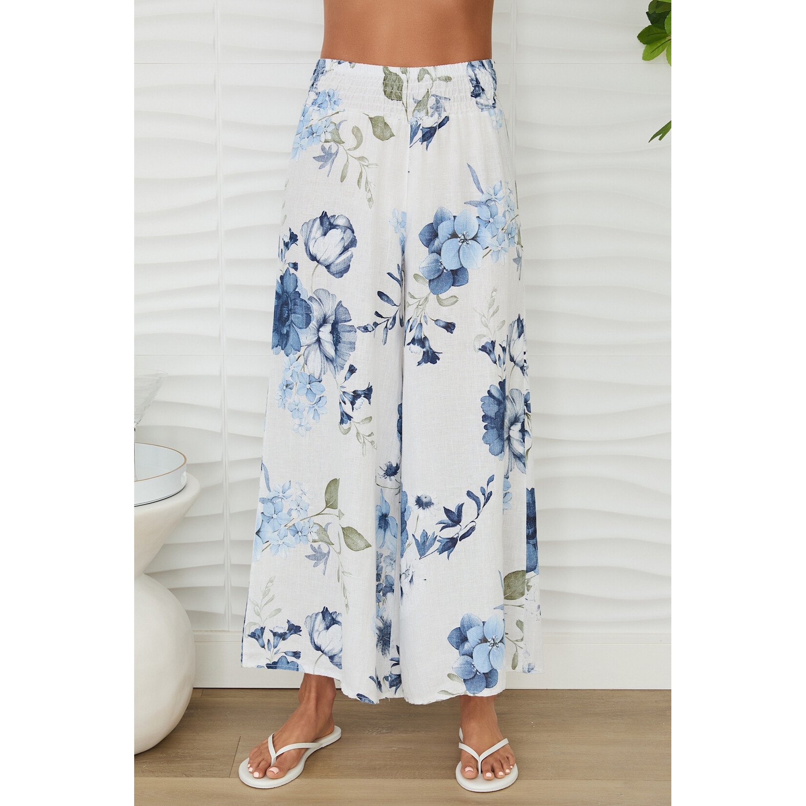 Gardenia Print  Pant