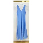 Italian Maxi V- Neck Dress