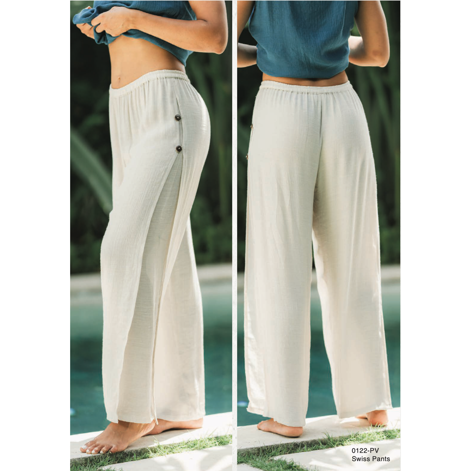 0122-PV Swiss Pant
