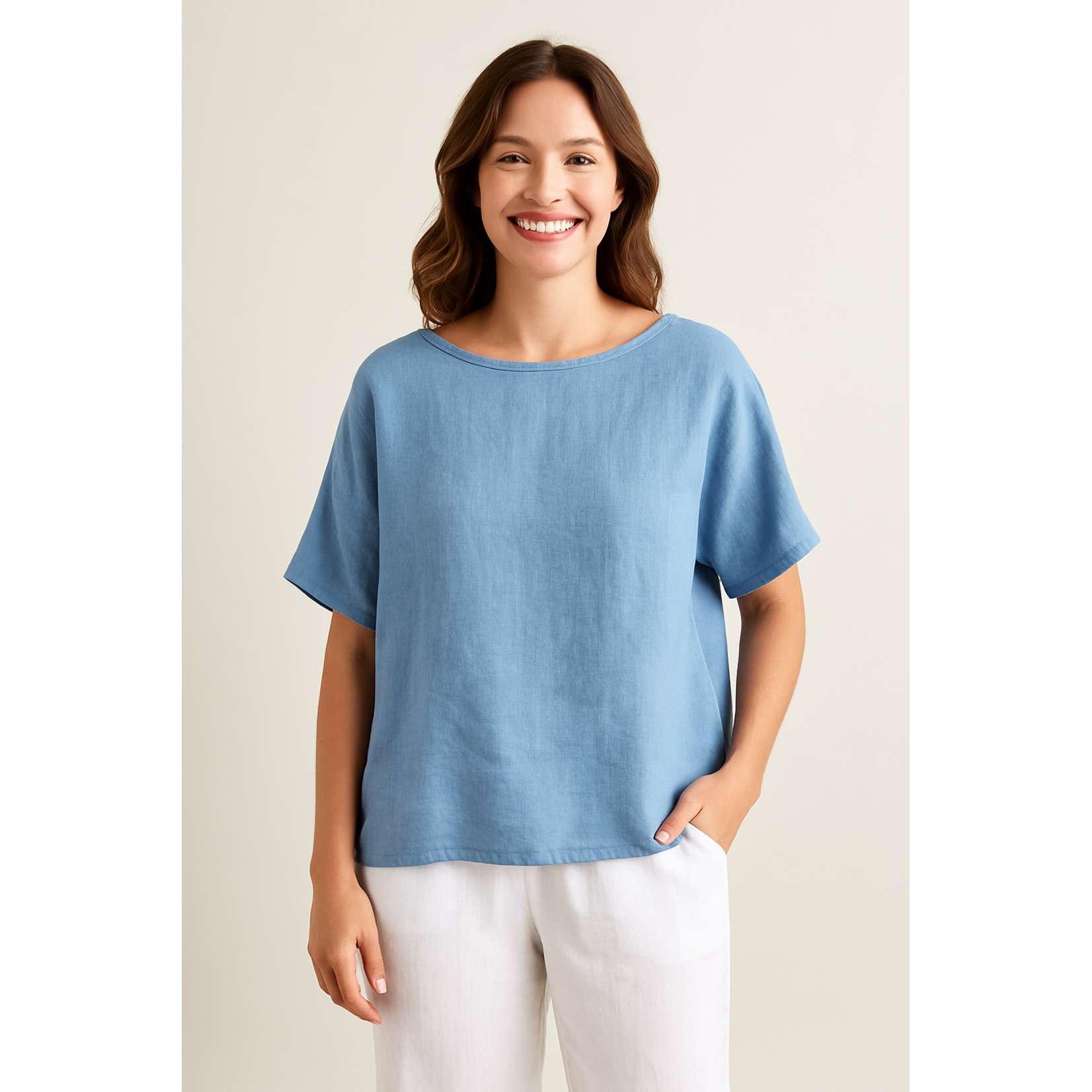 7763 Linen Top