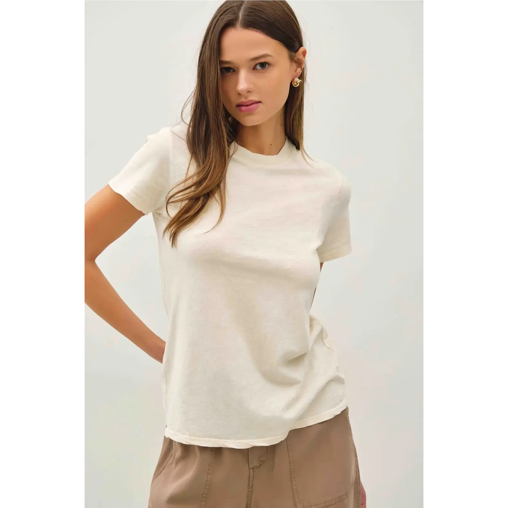 19381 Round Neck Tee