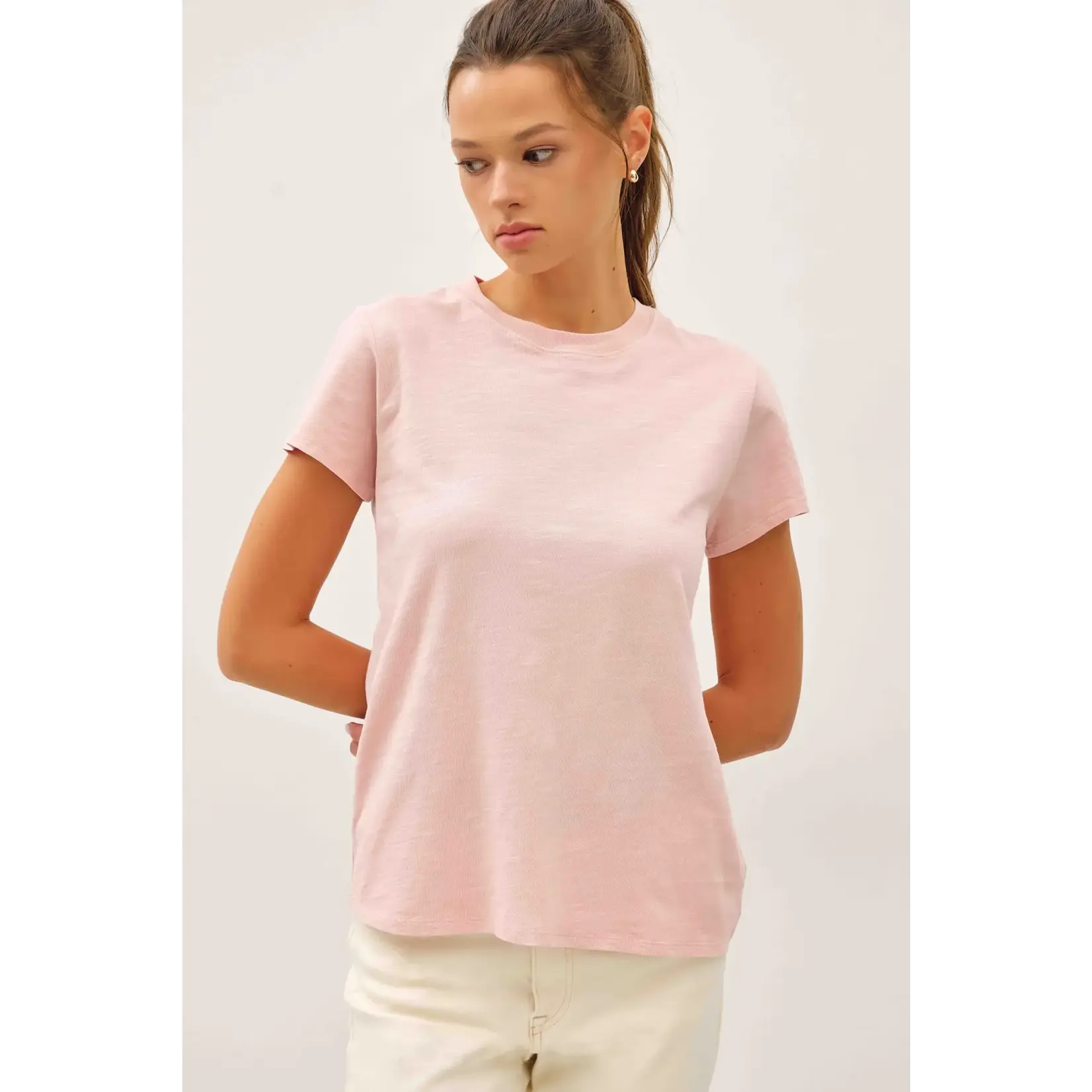 19381 Round Neck Tee