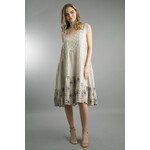 8870A Dot Printed Dress