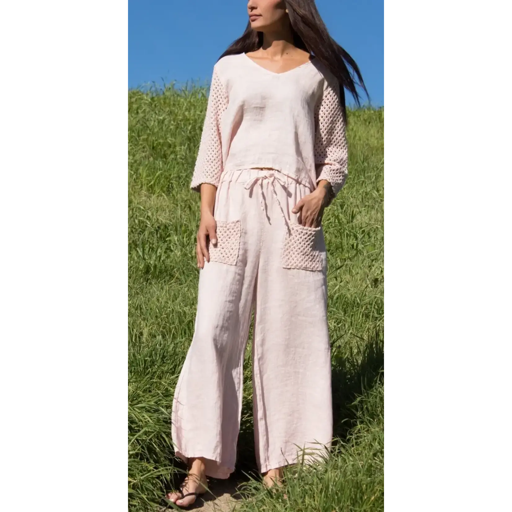 19320  Pant Crochet Pocket