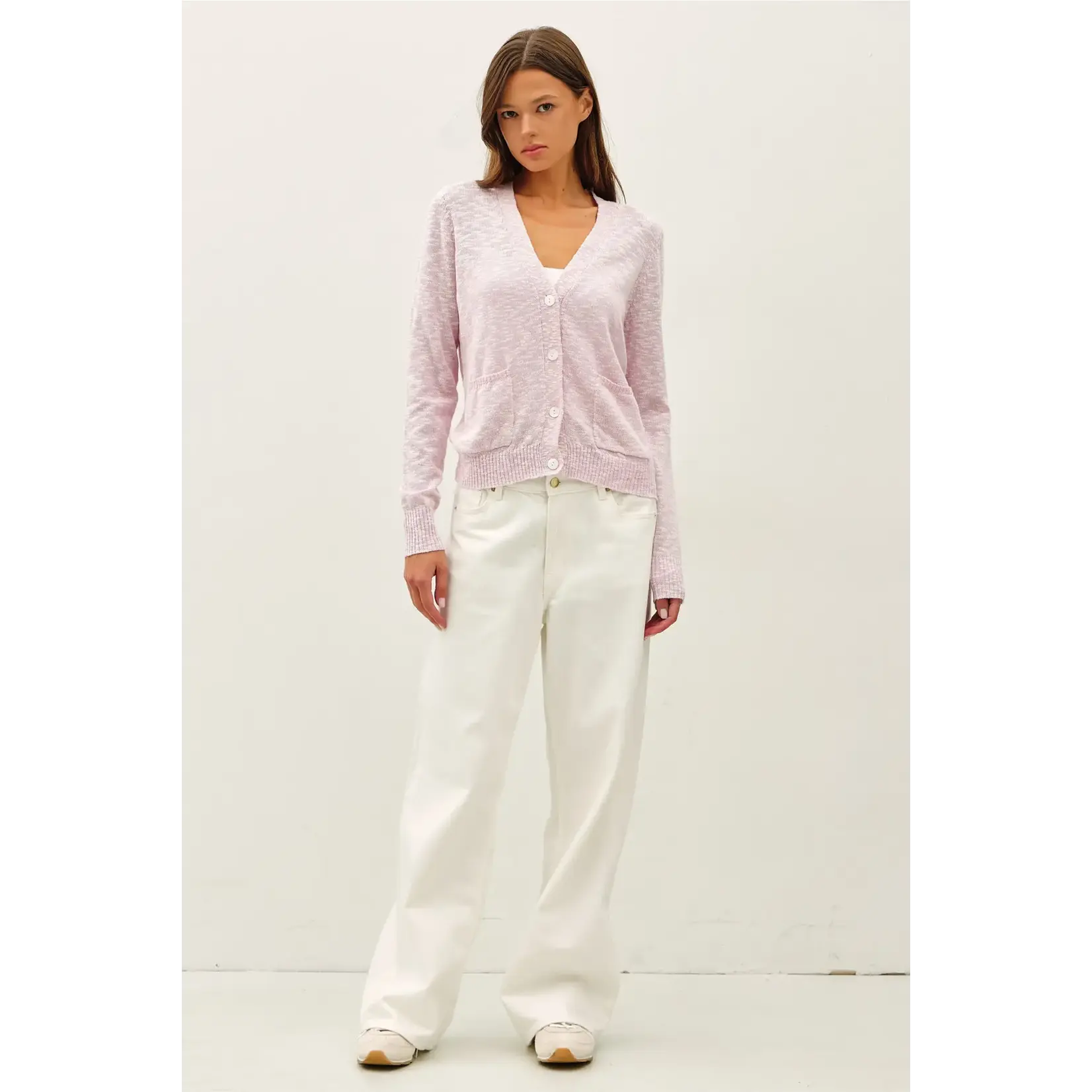 64892  Cotton Slub Cardi.