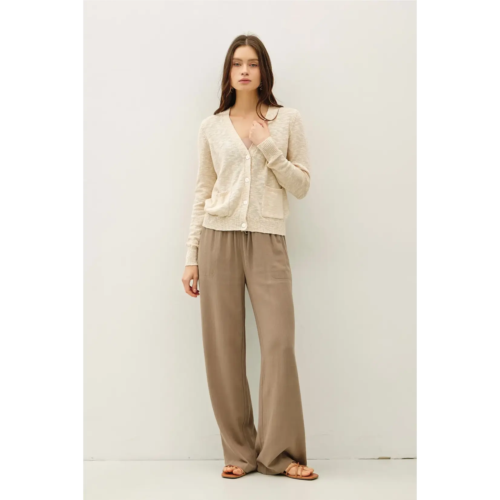 64892  Cotton Slub Cardi.