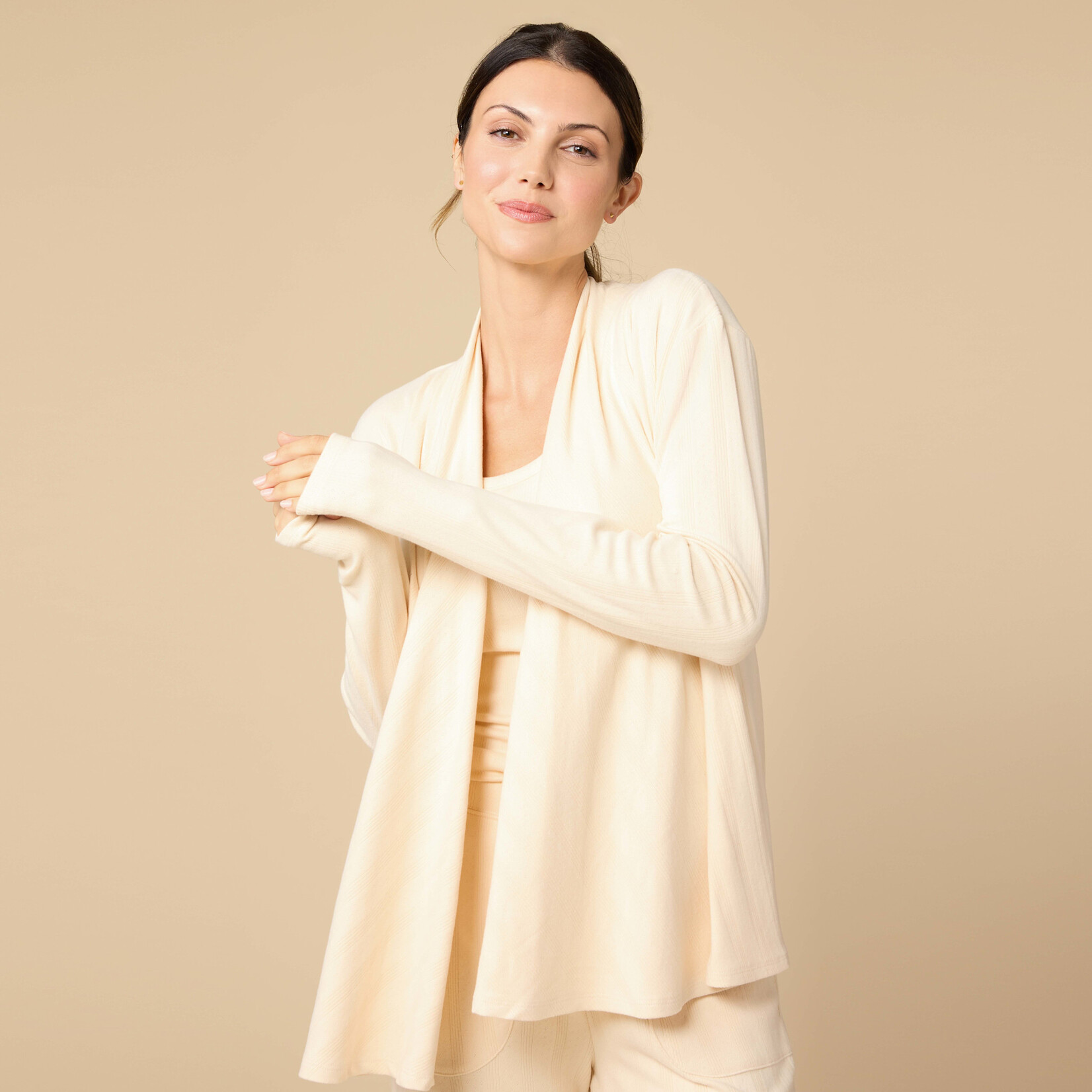 Schauben & Co Pointelle Ballet Cardigan