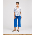 4026105 Ruffle Collar Top