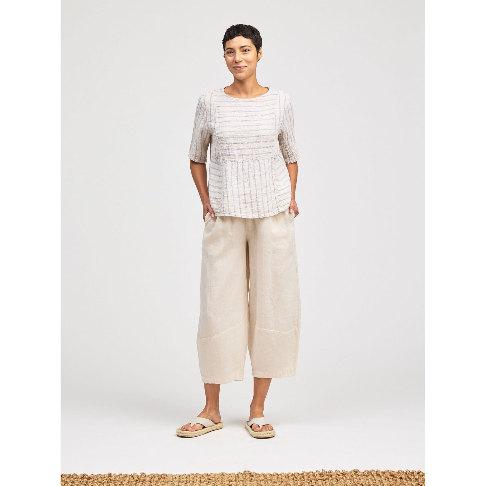 4616201 Seamed Boxy Top