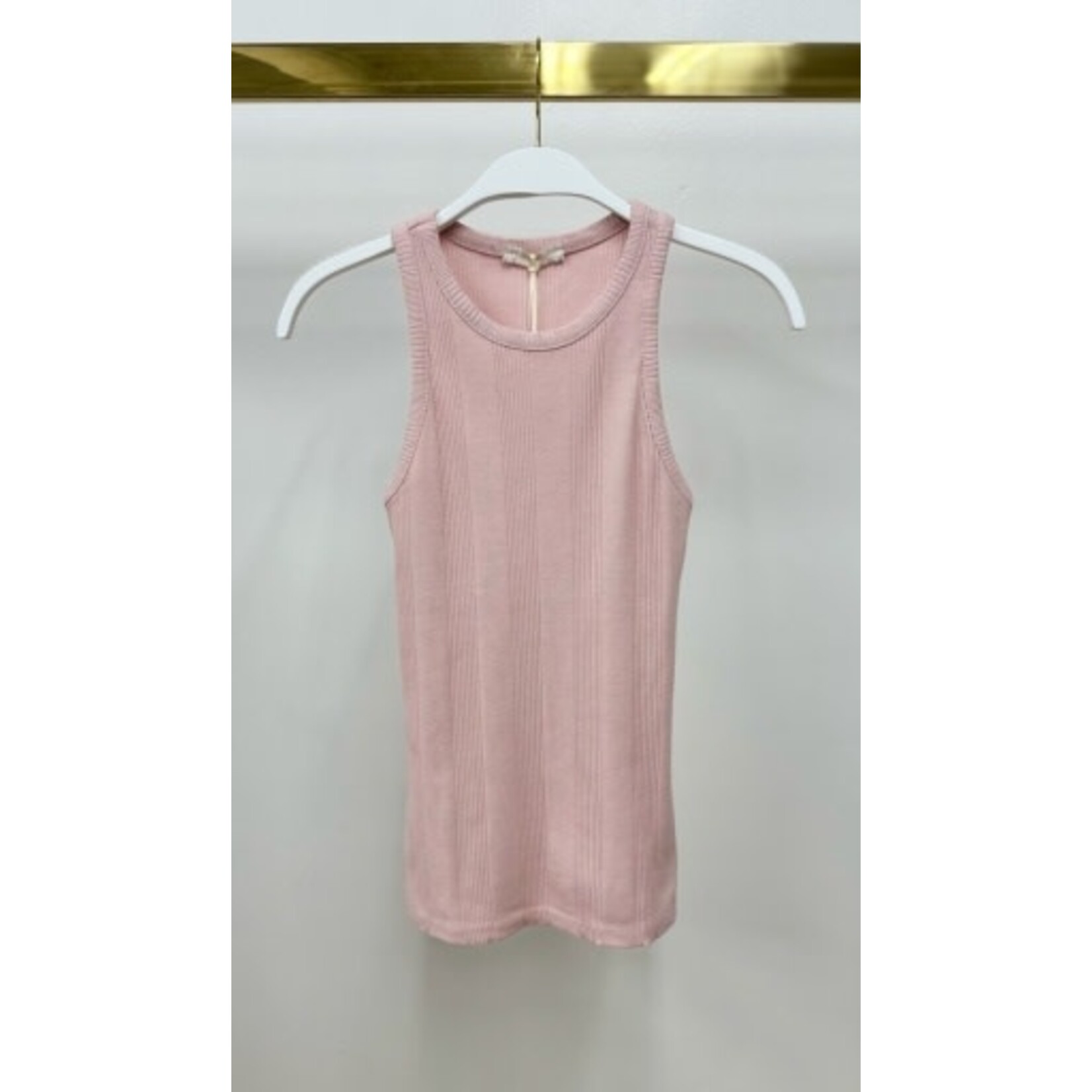 RIBBED TANK TOP