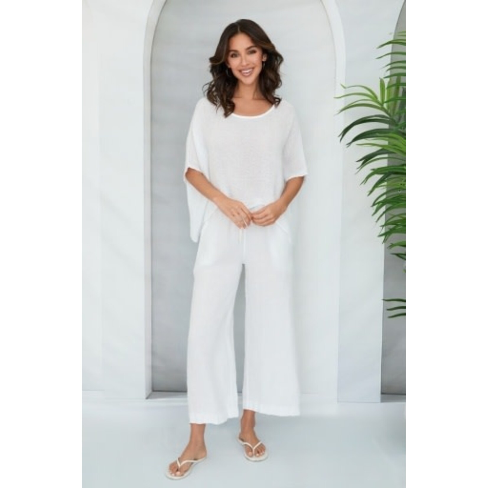 CROPPED PONCHO TOP
