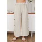SIDE BUTTON PANTS