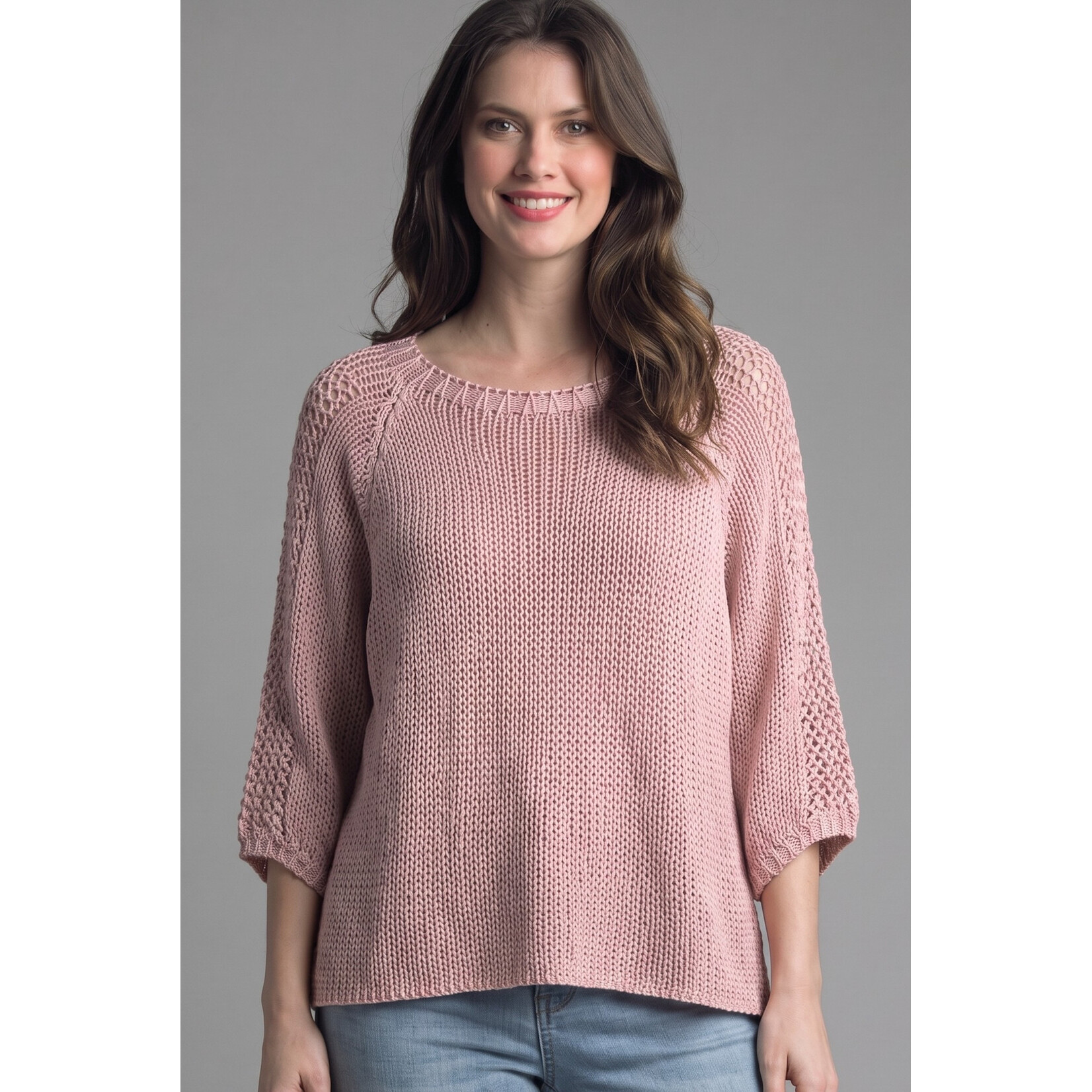 1652N 3/4 Slv. Sweater