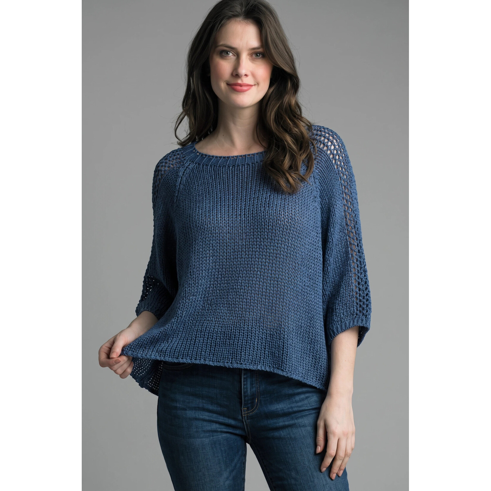 1652N 3/4 Slv. Sweater