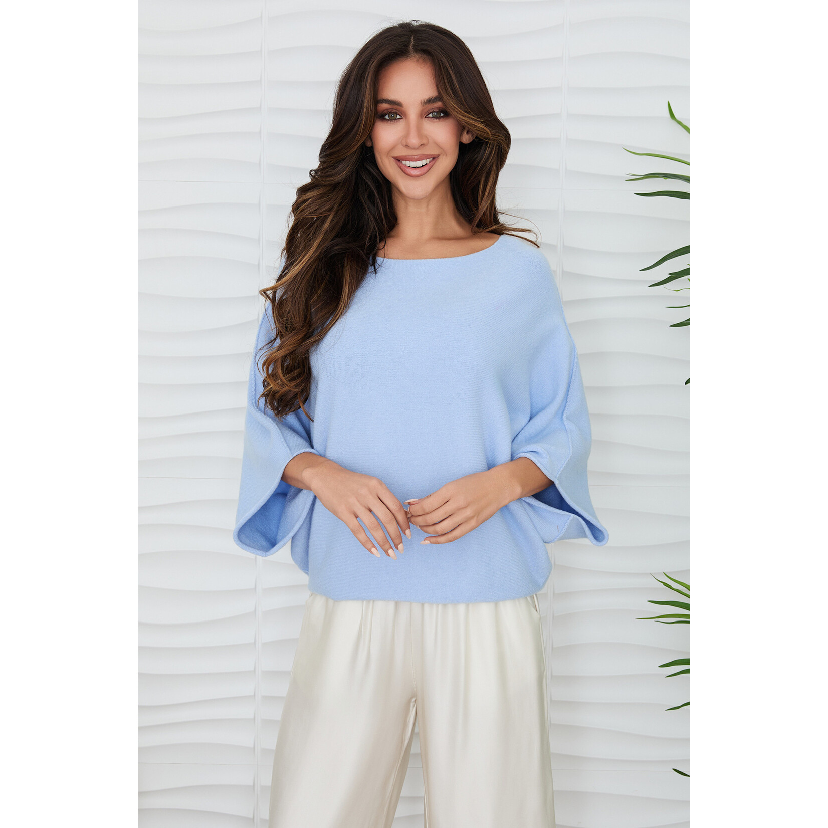 BATWING SLVE KNIT
