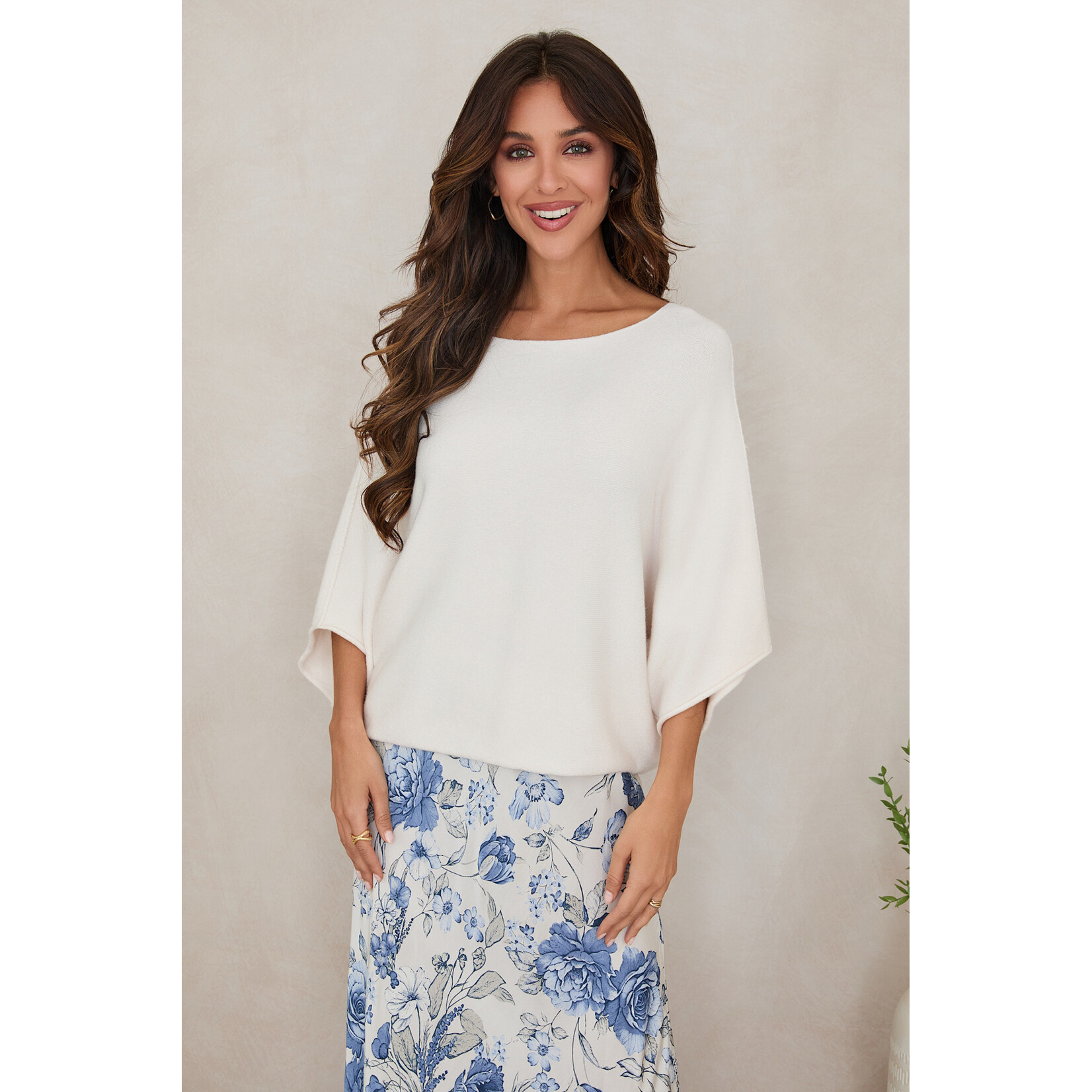 BATWING SLVE KNIT