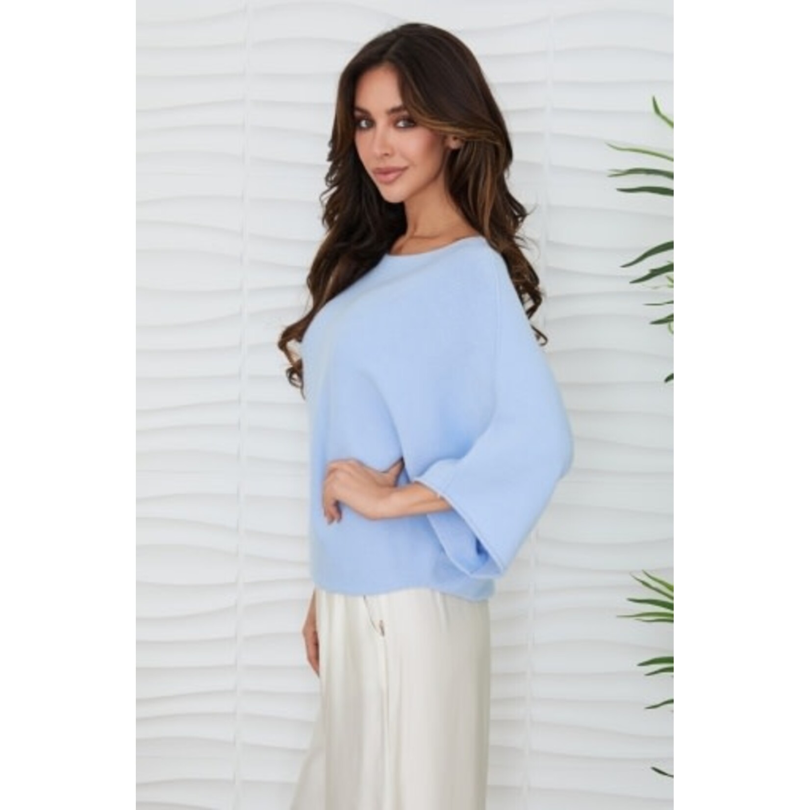 BATWING SLVE KNIT