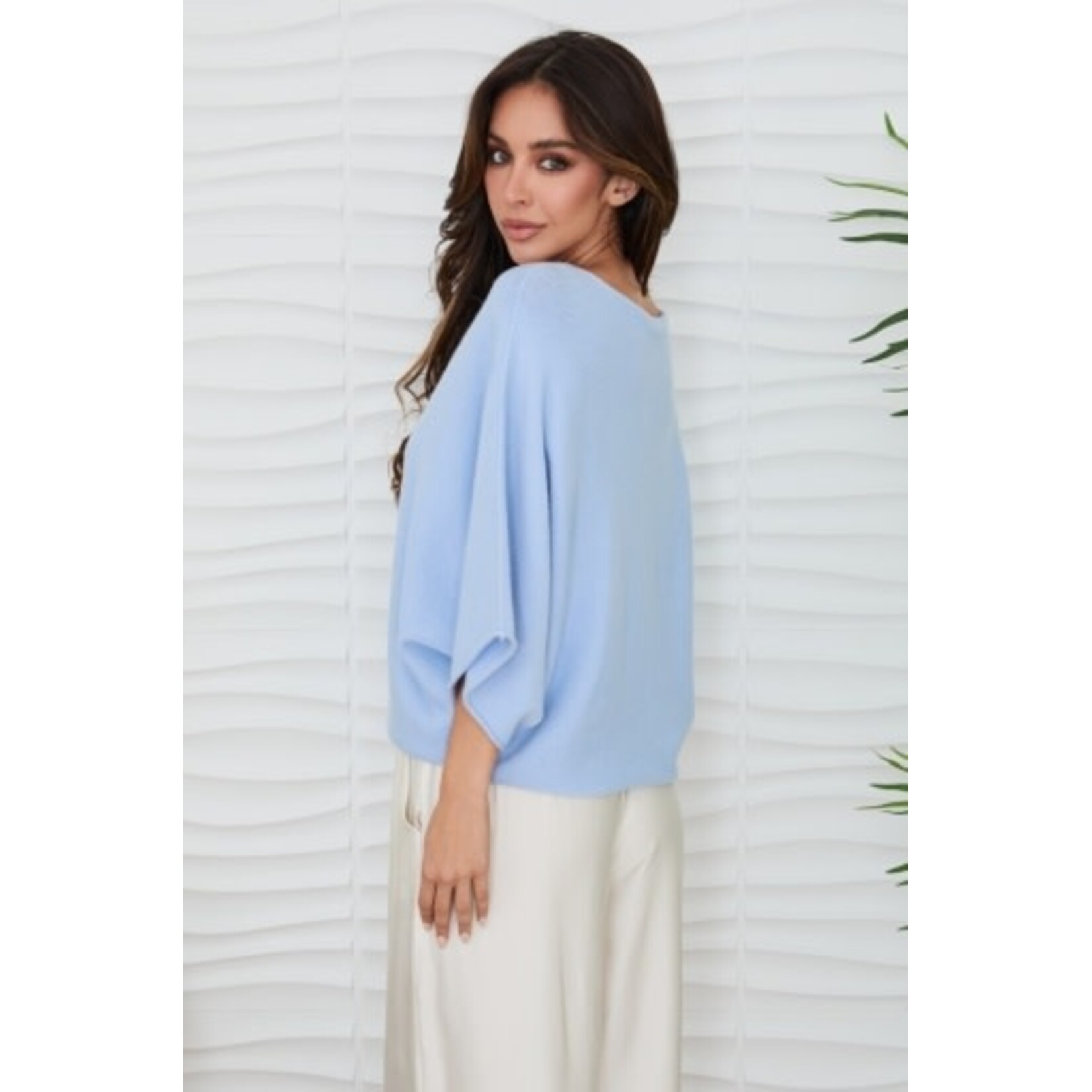 BATWING SLVE KNIT