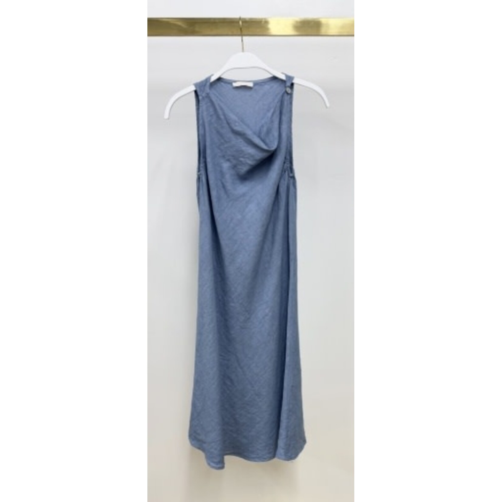 SINGLE SHOULDER MIDI DRESS