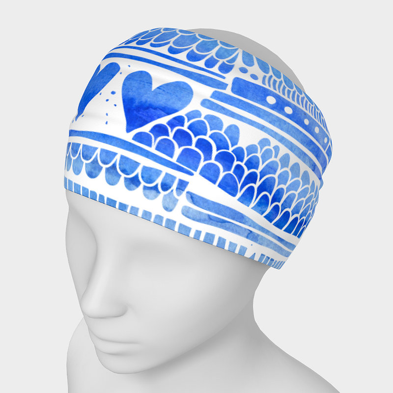 Mermaid (Blue) Headband