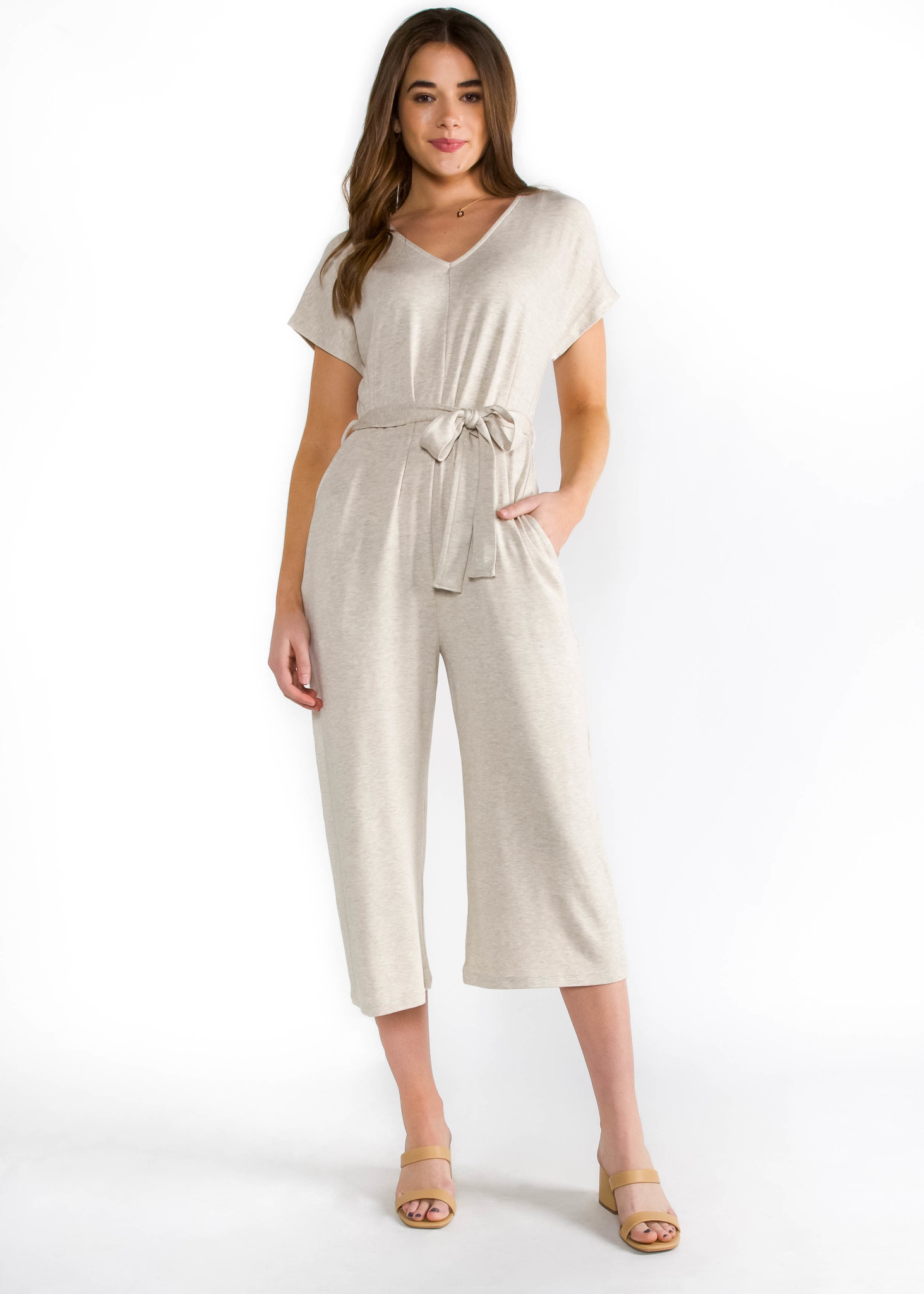 cropped jump suits