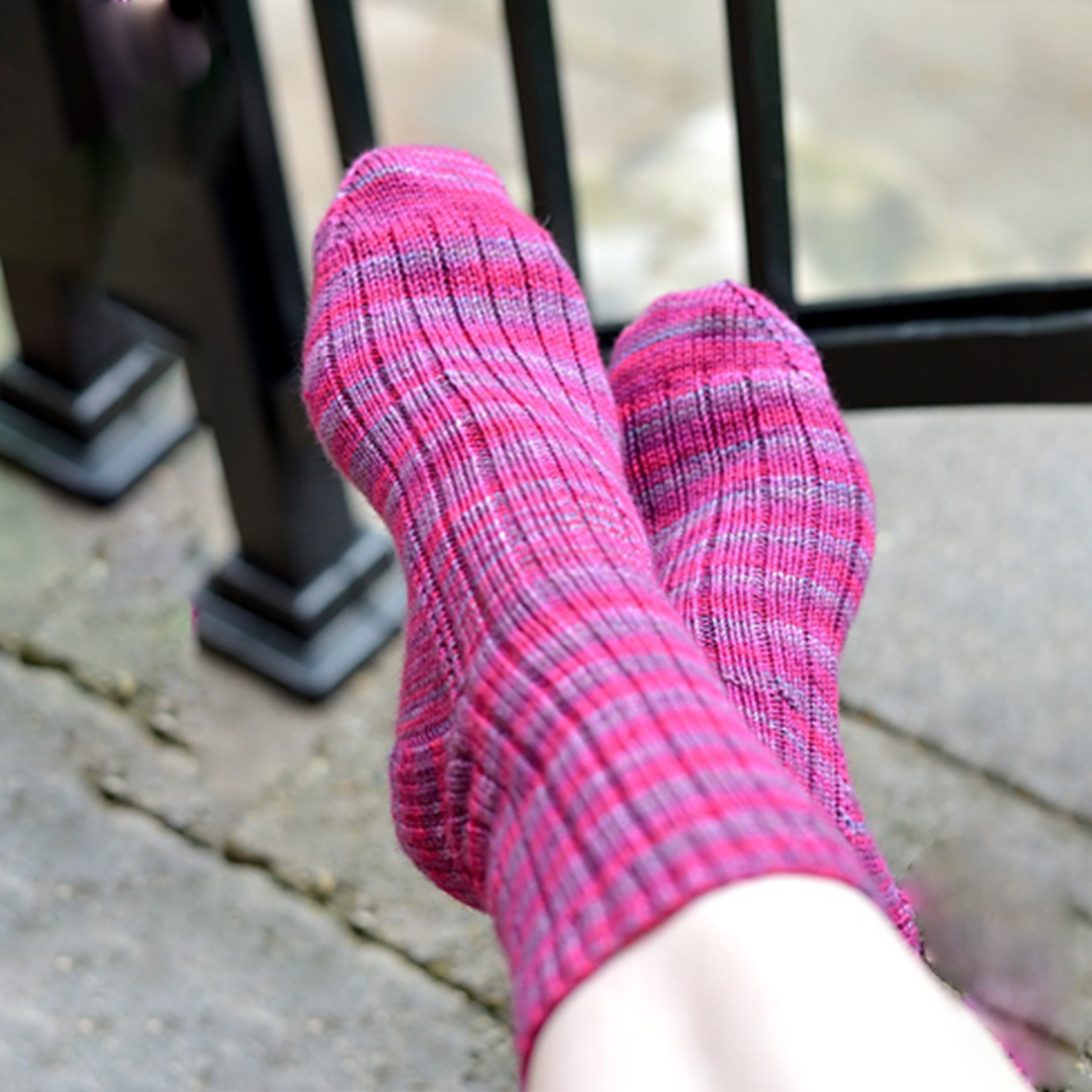Feature Pattern of the Week - A Nice Ribbed Sock