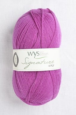 Image of WYS Signature 4 Ply 735 Blackcurrant Bomb