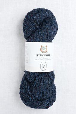 Image of Kelbourne Woolens Lucky Tweed 412 Navy