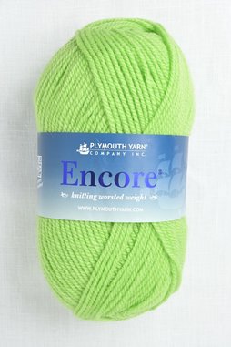 Image of Plymouth Encore Worsted 3335 Rio Lime
