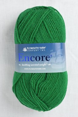 Image of Plymouth Encore Worsted 54 Green