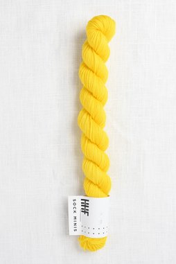 Image of Hedgehog Fibres Sock Minis Egg Yolk