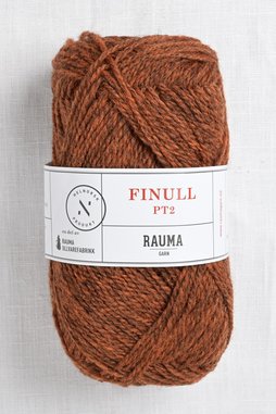 Image of Rauma Finullgarn 4121 Dark Orange Heather