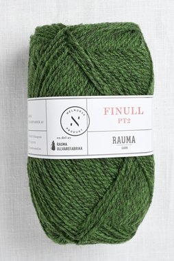 Image of Rauma Finullgarn 4122 Dark Green Heather