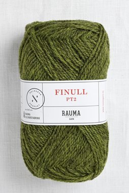 Image of Rauma Finullgarn 4130 Olive Green Heather