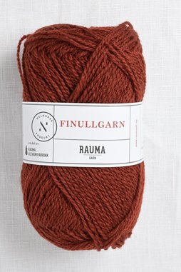 Image of Rauma Finullgarn 425 Medium Red Brown