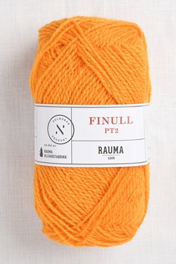 Image of Rauma Finullgarn 4305 Bright Yellow Orange