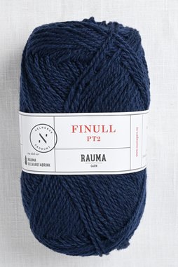 Image of Rauma Finullgarn 0449 Dark Navy Blue