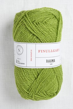 Image of Rauma Finullgarn 455 Yellow Green