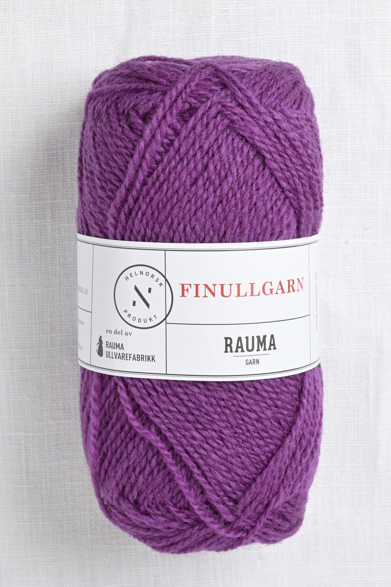 Rauma Finullgarn 496 Medium Violet Wool and Company Fine Yarn
