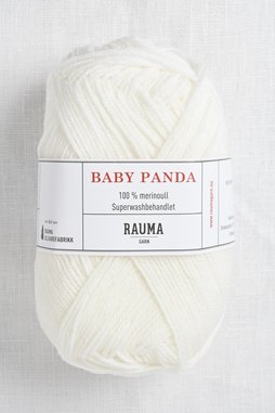 Image of Rauma Babygarn 10 White