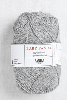 Image of Rauma Baby Panda 13 Light Grey Heather