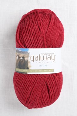 Image of Plymouth Galway Worsted 148 Ruby