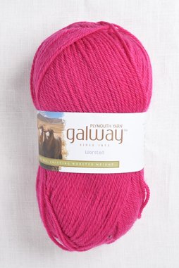Image of Plymouth Galway Worsted 163 Magenta
