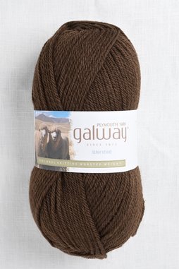 Image of Plymouth Galway Worsted 208 Walnut
