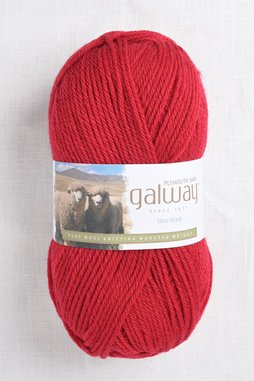 Image of Plymouth Galway Worsted 44 Cherry Red
