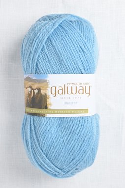 Image of Plymouth Galway Worsted 83 Bird Egg Blue